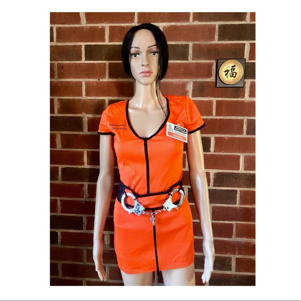 Adult “Lock Up” costume, just in time for Halloween.